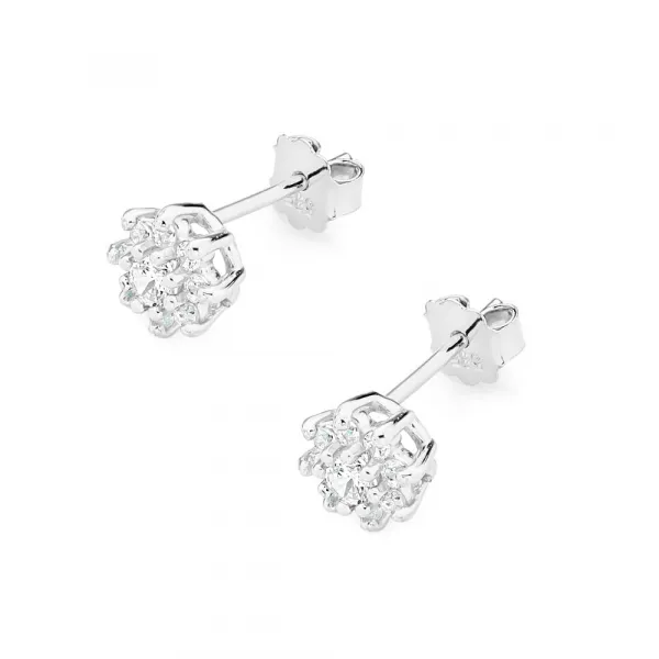 Blink-Blink Zlaté diamantové náušnice 0.44 ct3136ZDB