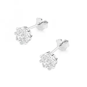 Blink-Blink Zlaté diamantové náušnice 0.44 ct3136ZDB