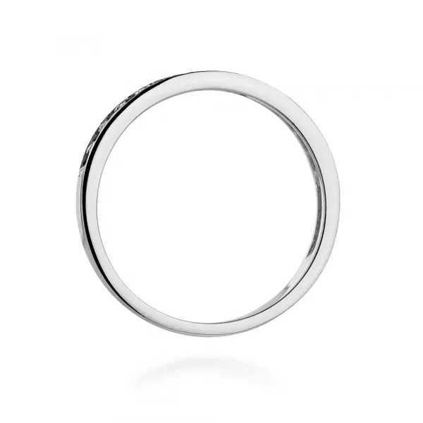 Blink-Blink Prsteň z bieleho zlata s čiernymi diamantami 0.20 ct1697BcDB