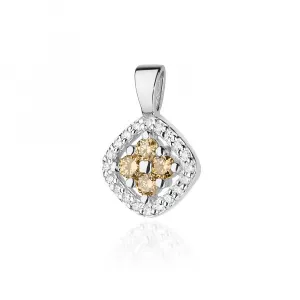 Blink-Blink Luxusný prívesok s Champagne diamantami 0.30 ct4616ZchDB