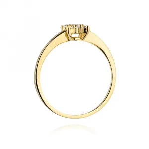 Blink-Blink Diamantový prsteň HVIEZDA 0.19 ct1698ZDB