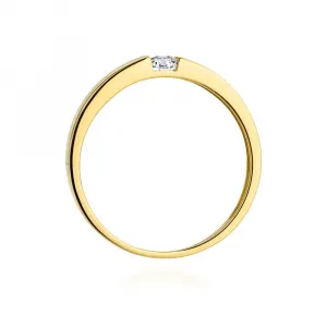 Blink-Blink Zásnubný prsteň s diamantom 0.12 ct1303ZDB
