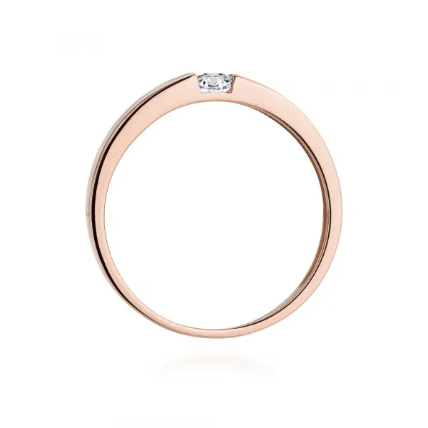 Blink-Blink Zásnubný prsteň s diamantom 0.12 ct1303RDB