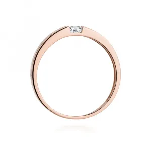 Blink-Blink Zásnubný prsteň s diamantom 0.12 ct1303RDB