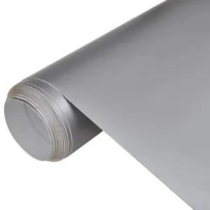 vidaXL Fólia na automobily 2 ks matná strieborná 100x150 cm