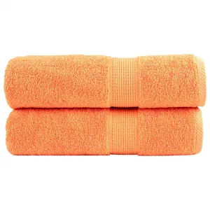 vidaXL Prémiové osušky SOLUND 2 ks fialové 100x150 cm 600 g/m2