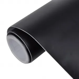 vidaXL Fólia na automobily matná čierna 100x150 cm