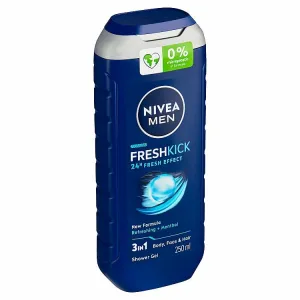 Nivea Men Fresh Kick 3 v 1 sprchovací gél 250 ml