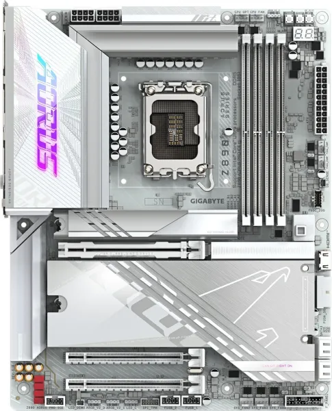 GIGABYTE MB Sc LGA1851 Z890 AORUS PRO ICE, Intel Z890, 4xDDR5, 1xHDMI, 2xThunderbolt, WiFi