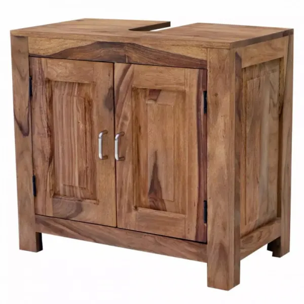 indickynabytok.sk - Skrinka pod umývadlo Suri 65x60x35 indický masív palisander