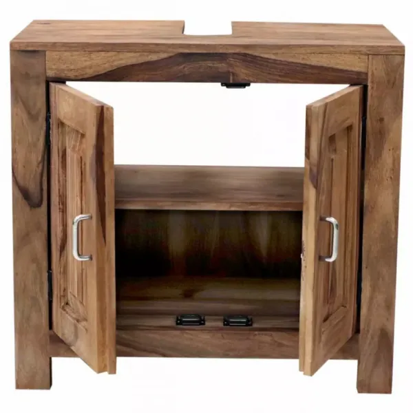 indickynabytok.sk - Skrinka pod umývadlo Suri 65x60x35 indický masív palisander