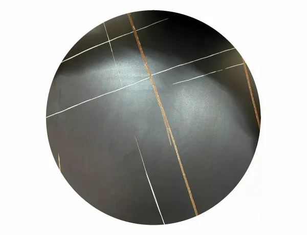 Signal Kulatý jídelní stůl Espero 80 cm černý