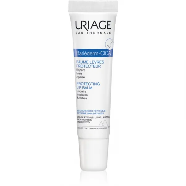 Uriage Bariéderm Cica-Lips Protecting Balm ochranný balzam na pery 15 ml