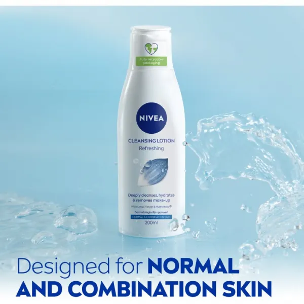 NIVEA Face Cleansing čistiace pleťové mlieko 200 ml