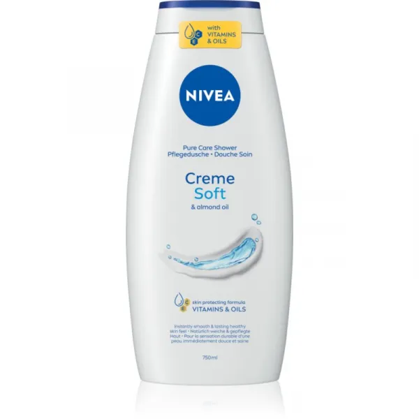 Nivea dámsky sprchový gél 750ml Creme soft