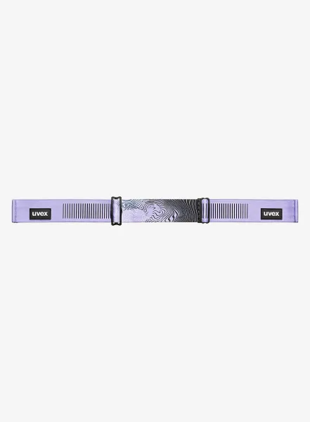 UVEX Xcitd CV Black Mat/Mirror Lavender/Yellow Lyžiarske okuliare