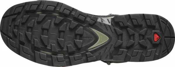 Salomon QUEST ELEMENT GTX Pánska turistická obuv, khaki, veľkosť 42