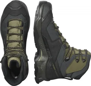 Salomon QUEST ELEMENT GTX Pánska turistická obuv, khaki, veľkosť 42