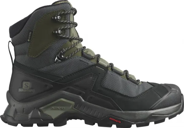 Salomon QUEST ELEMENT GTX Pánska turistická obuv, khaki, veľkosť 42