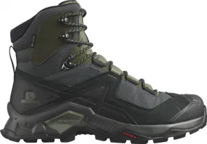 Salomon QUEST ELEMENT GTX Pánska turistická obuv, khaki, veľkosť 42