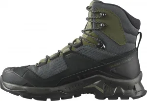 Salomon QUEST ELEMENT GTX Pánska turistická obuv, khaki, veľkosť 42