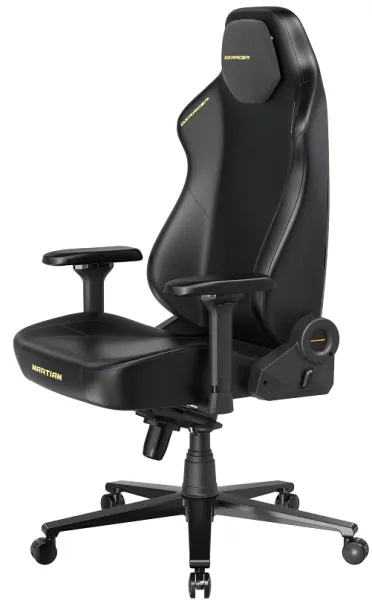 Herná stolička DXRacer MARTIAN XL s elektrickým ovládaním, čierna