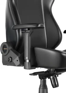 Herná stolička DXRacer MARTIAN XL s elektrickým ovládaním, čierna