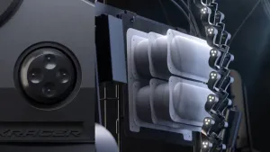 Herná stolička DXRacer MARTIAN XL s elektrickým ovládaním, čierna