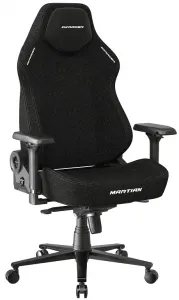 Herná stolička DXRacer MARTIAN s elektrickým ovládaním, čierna, látka