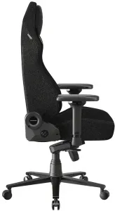 Herná stolička DXRacer MARTIAN s elektrickým ovládaním, čierna, látka