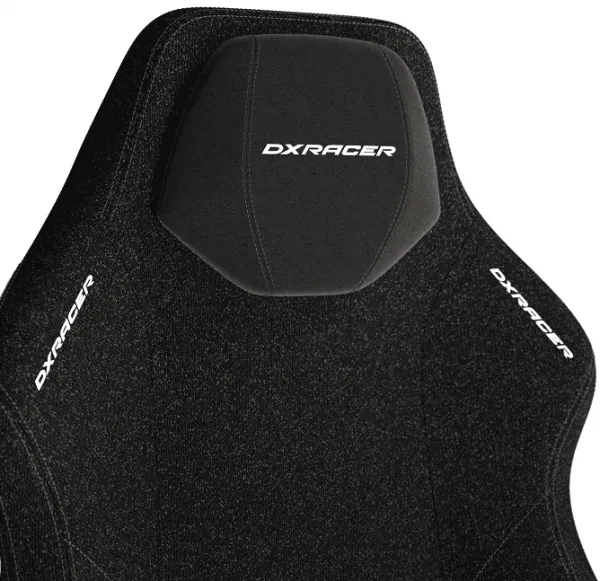 Herná stolička DXRacer MARTIAN s elektrickým ovládaním, čierna, látka