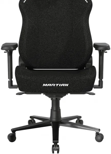 Herná stolička DXRacer MARTIAN s elektrickým ovládaním, čierna, látka