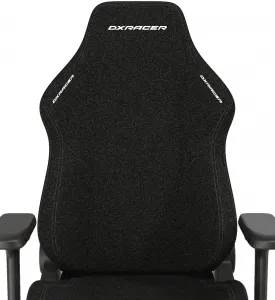 Herná stolička DXRacer MARTIAN s elektrickým ovládaním, čierna, látka