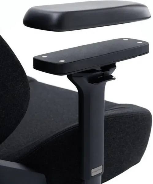 Herná stolička DXRacer MARTIAN s elektrickým ovládaním, čierna, látka