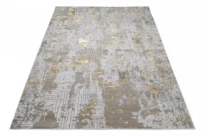 ModernýkoberecsivejfarbysozlatýmmotívomŠírka:120cm|Dĺžka:170cm56588_115454