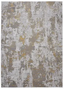 ModernýkoberecsivejfarbysozlatýmmotívomŠírka:120cm|Dĺžka:170cm56588_115454
