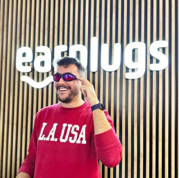 Earplugs.sk Červené okuliare proti modrému svetlu Cyclope 12187