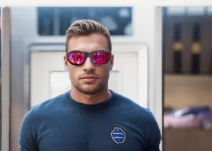 Earplugs.sk Červené okuliare proti modrému svetlu Cyclope 12187