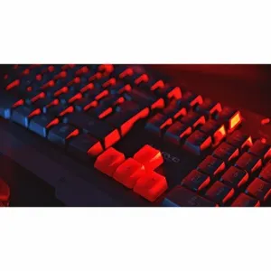 Marvo KW509 KW509 CZ/SK, klávesnice s optickou myší, CZ/Sk, herní sada, membránová typ bezdrátová, černá