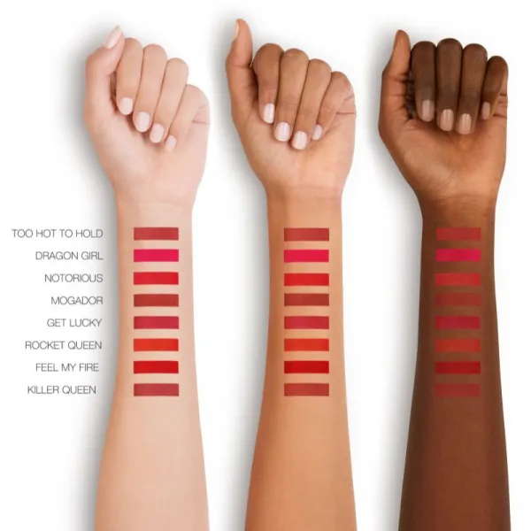 NARS Powermatte Lipstick dlhotrvajúci rúž s matným efektom odtieň Too Hot To Hold 1,5 g
