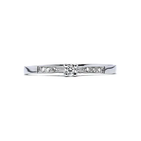 Blink-Blink Zásnubný prsteň s diamantmi 0.08 ct1400BDG