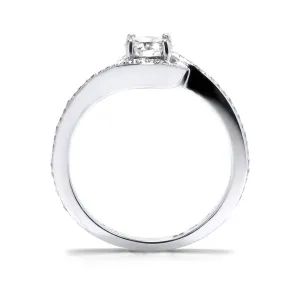 Blink-Blink Prsteň z bieleho zlata s diamantmi 0.75 ct1878BDZS