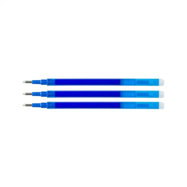 Náhradná náplň do gélového rollera Q-connect 0,7mm modrá 3 ks