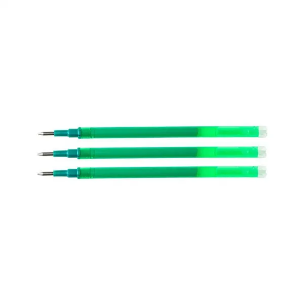 Náhradná náplň do gélového rollera Q-connect 0,7mm zelená3 ks