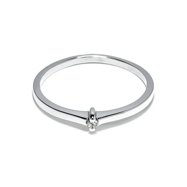Blink-Blink Jemný prsteň s diamantom 0.02 ct1162BDG
