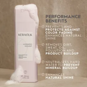 KERASILK Essentials Color Protecting Shampoo šampón pre farbené, chemicky ošetrené a zosvetlené vlasy 250 ml