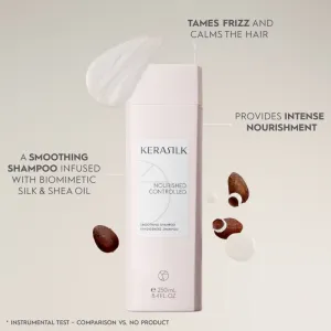 KERASILK Essentials Smoothing Shampoo šampón na hrubé a nepoddajné vlasy 250 ml