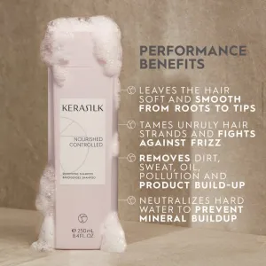 KERASILK Essentials Smoothing Shampoo šampón na hrubé a nepoddajné vlasy 250 ml