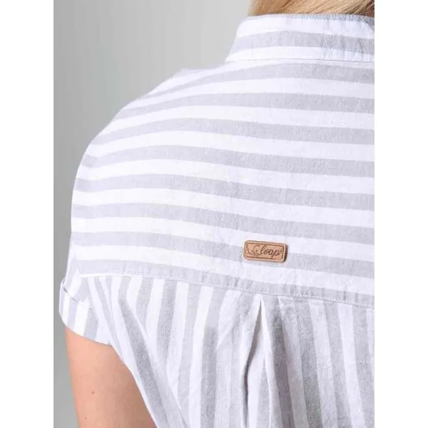 Women's dress LOAP NESHA Grey