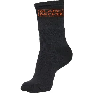 BLACK & DECKER SOCKS TECH Pánske ponožky, tmavo sivá, veľkosť 47-49